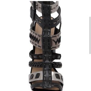 Donald j Pliner strappy heels never worn. New without box